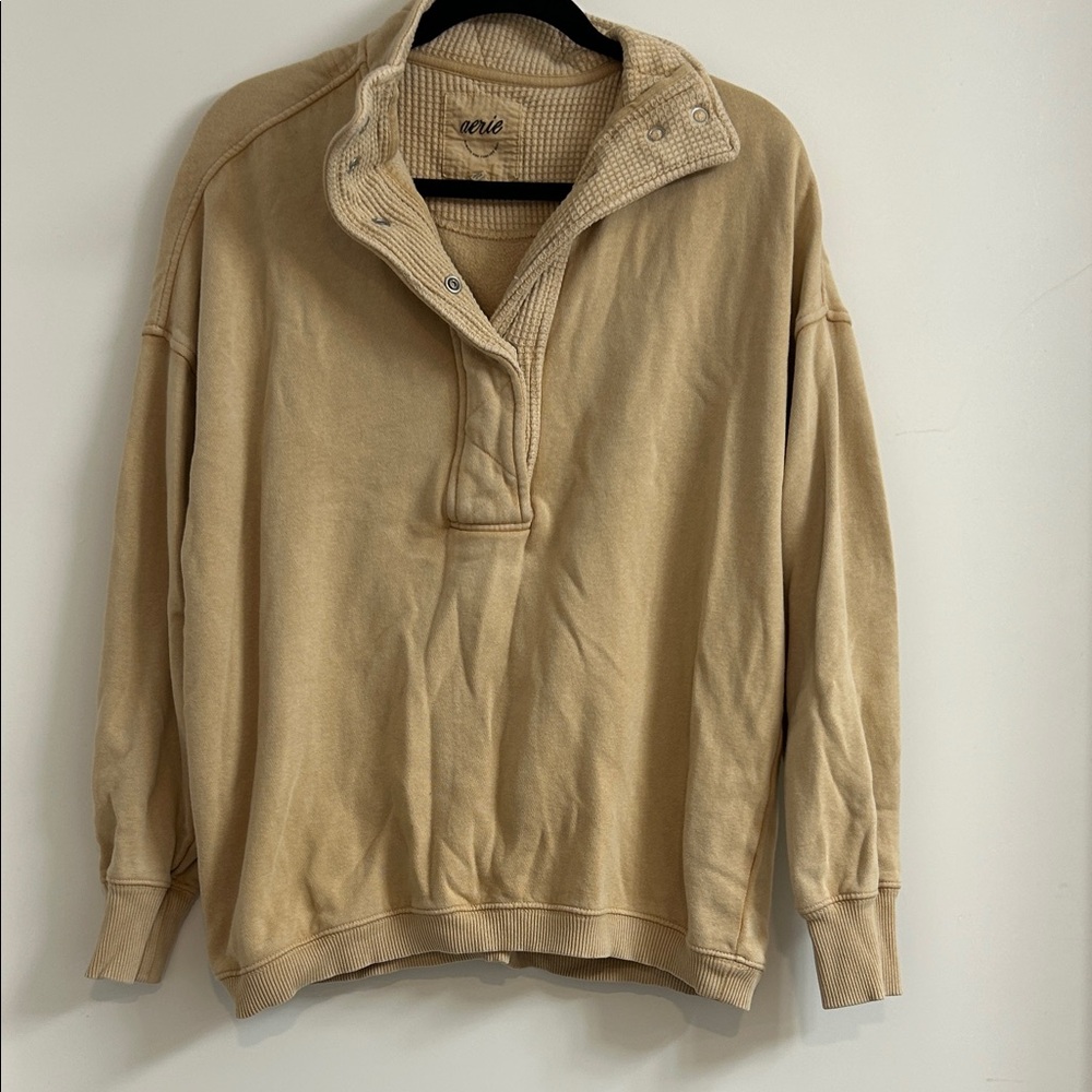 Aerie Tan Pullover Sweater